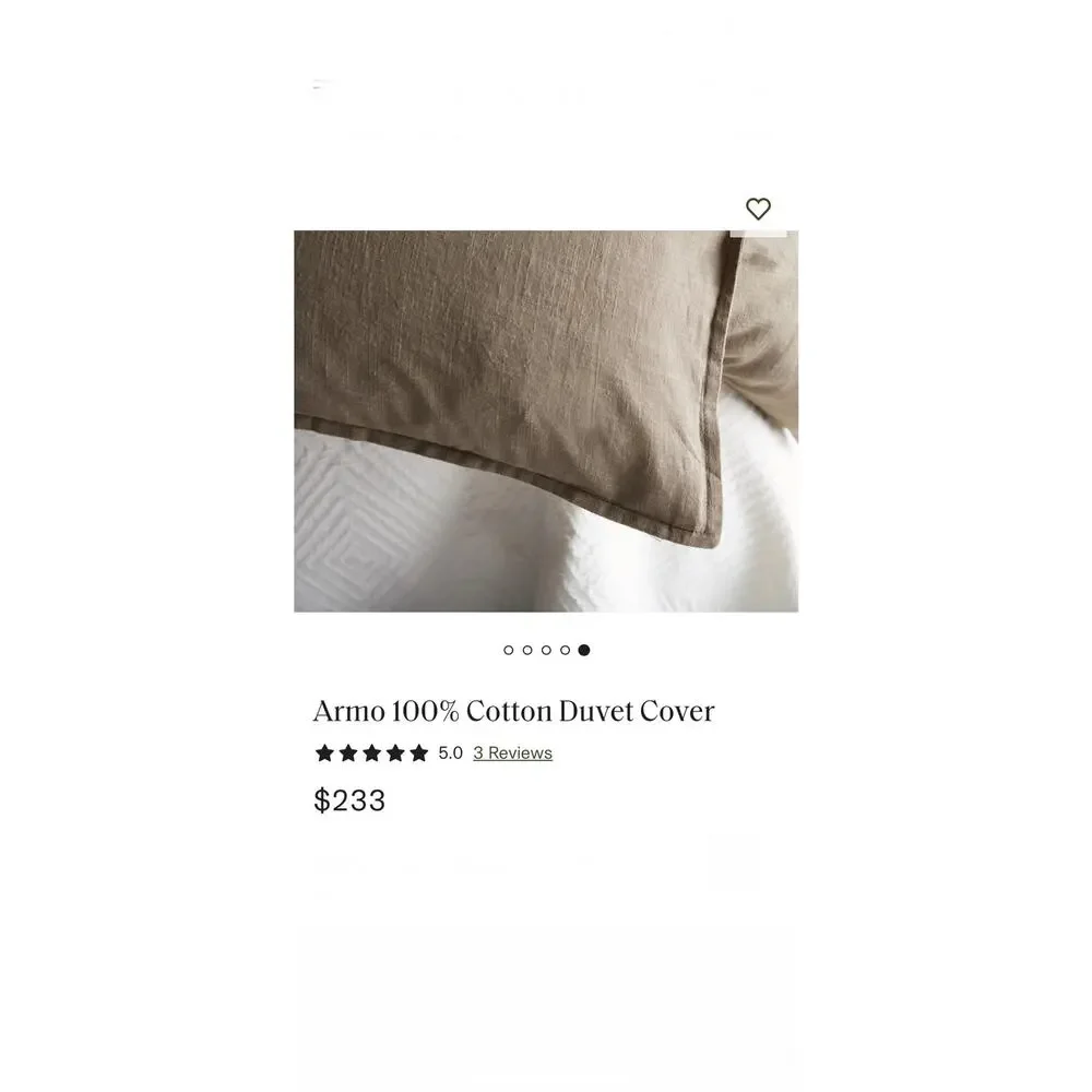 Birch Lane Armo 100% Cotton Duvet Cover Queen